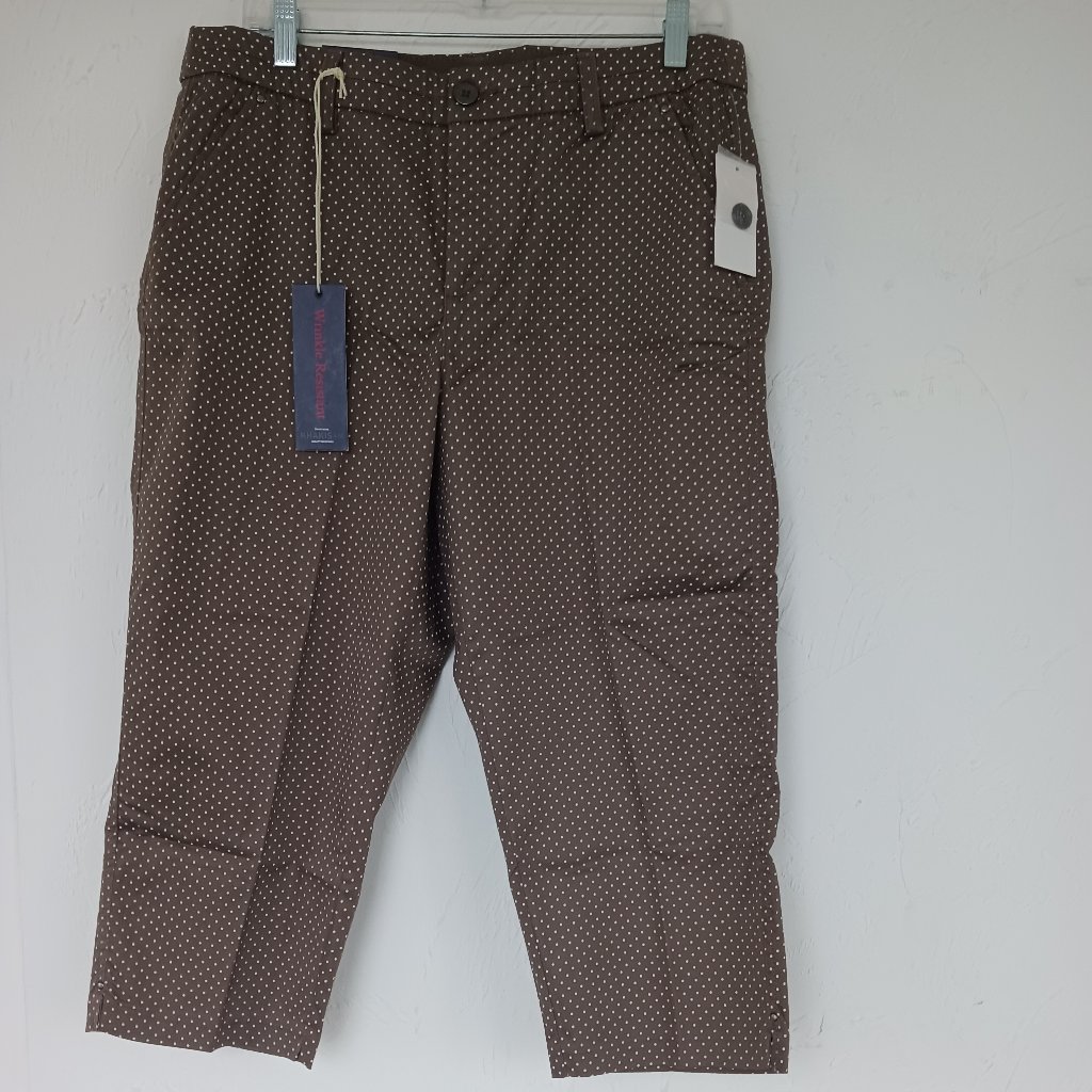 Khakis & Co Sateen Casual Capris Sz 10 Nwt